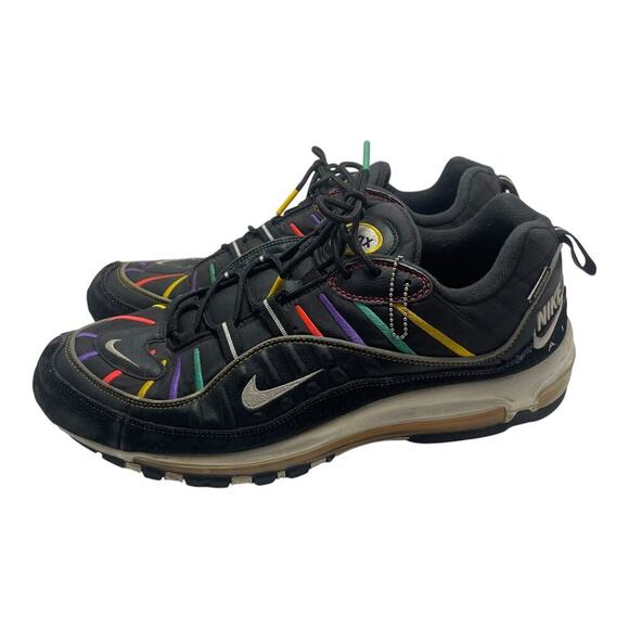 Nike Mens Air Max Sneakers Multicolored Size 13 Sports Sneakers - Picture 2 of 12